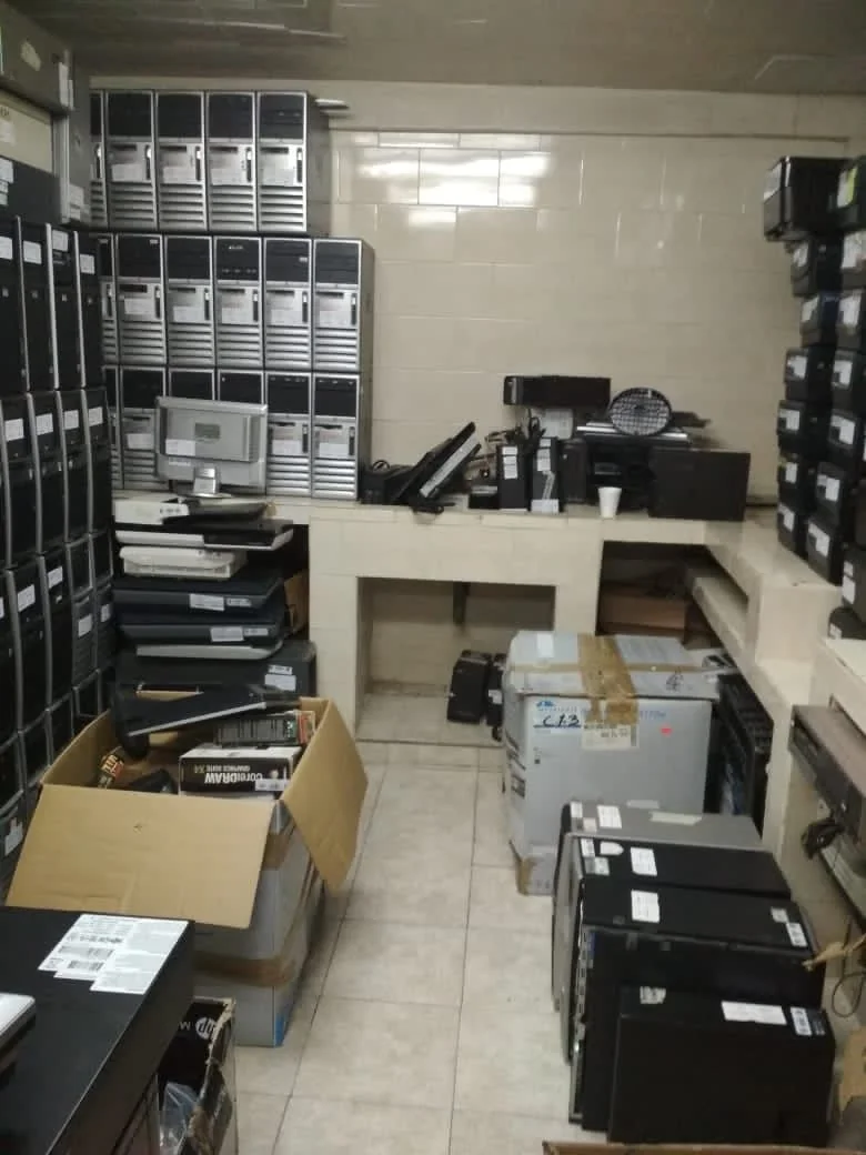 Centro de acopio de residuos electrónicos