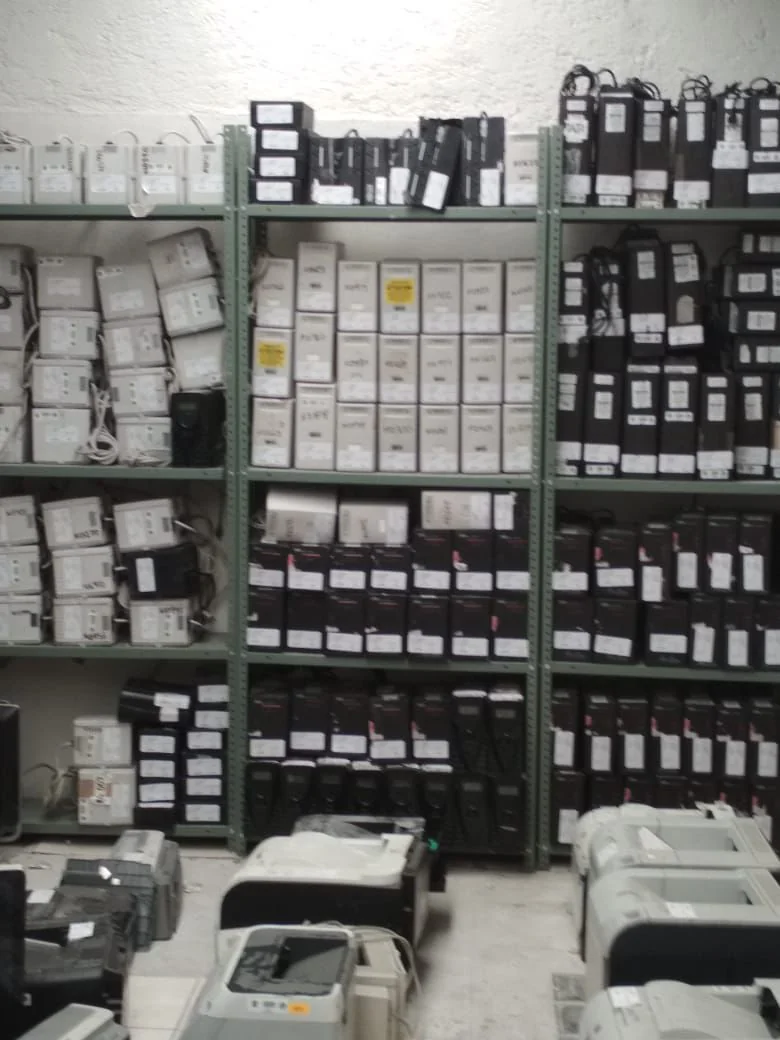 Centro de acopio de residuos electrónicos